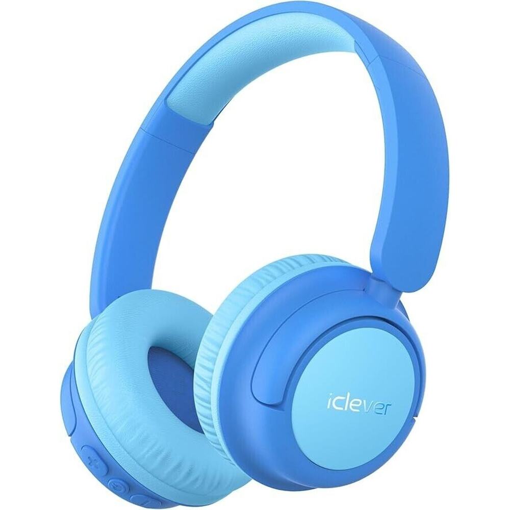 iClever Kids Bluetooth Headphones, BTH22, Blue